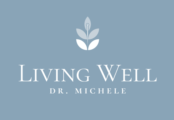 Living Well Dr. Michele Logo